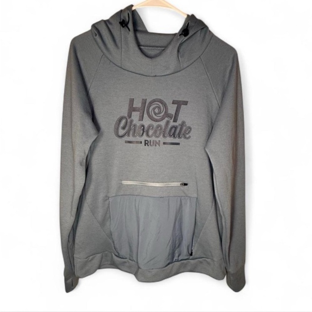 Ventures Endurance Gray Hot Chocolate Run Hoodie